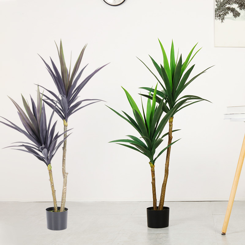 Domowa dekoracja sztuczna roślina Plastikowa palma z wysoką jakością