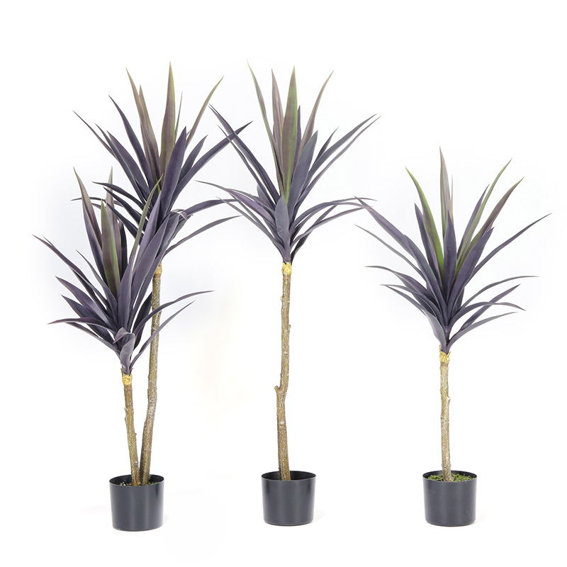Domowa dekoracja sztuczna roślina Plastikowa palma z wysoką jakością