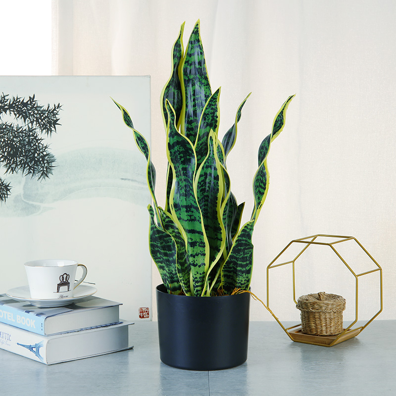 Gorąca sprzedaż Green Indoor Home Plastikowe Sztuczne rośliny Dekoracyjne do salonu