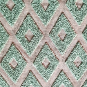 Recyklingowa pluszowa tkanina moda