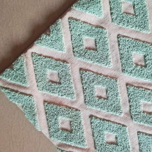 Recyklingowa pluszowa tkanina moda