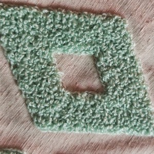 Recyklingowa pluszowa tkanina moda