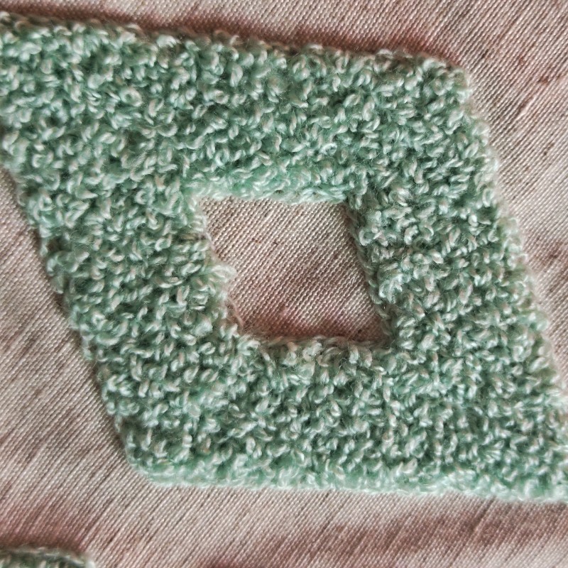 Recyklingowa pluszowa tkanina moda