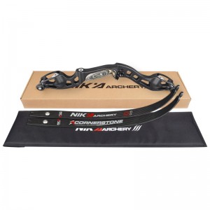 Łucznictwo Nika ET-10 62 cala RH Aluminium ILF 19 cali Riser Refurve Bow