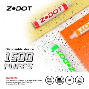 1500 Puffs Jednorazowy Vape