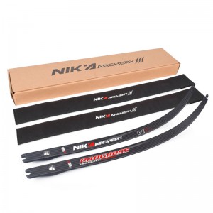 Nika Archery N3 70 cali łucznictwo Recurve Bow ILF Kończyna węglowa