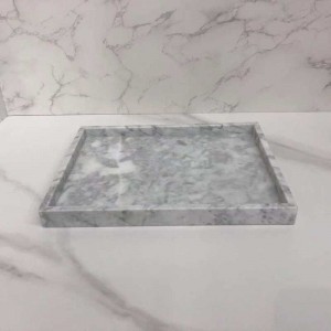 Klasyczne prawdziwenaturalne marmurowe akcesoria łazienkowe