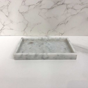 Wyprzedaż prawdziwa marmurowa łazienka akcesoria Uchwyt do szczotki toaletowej