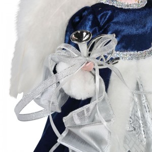 23 ~ 40 cm Boże Narodzenie Anioł ozdoby Dekoracje Drzewo Top Handmade Angel Figurki Kolekcja Lalka Xmas Festiwal Xmas Wakacje