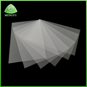 Wysoce Przezroczysty Arkusz Pet Folia Plastikowa Folia Poliestrowa Folia Plastikowa Sklepy Spacer NHGH Odpornośćna temperaturę Dowód