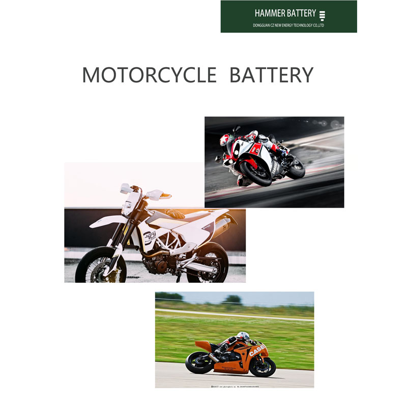 Bateria startowa motocykla 12V 3AH 5AH 12AH 20AH bateria motocyklowa
