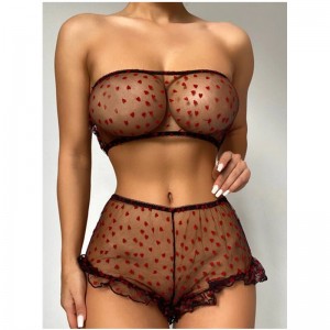 2022 Gorąca sprzedaż w magazynie Transparent Mesh Ladies Sexy Bielizna, Hurtownia Damska Sexy Bielizna, Hipster Koronki Damskie majtki