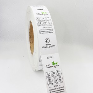 Tag rolkowy do druku.