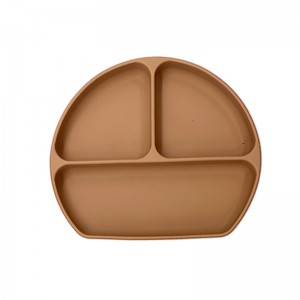 Silikonowe podzielone płytki doniepełnosprawnych, płytki dlaniemowląt, BPA za darmo