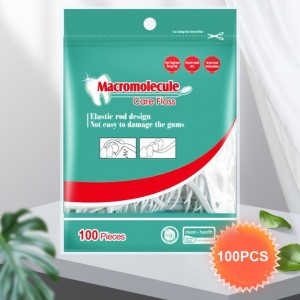 100 szt. Torba wysokiej jakości producent flosów dentystycznych Dental pick floss dla dorosłych flastrzy stomatologicznych