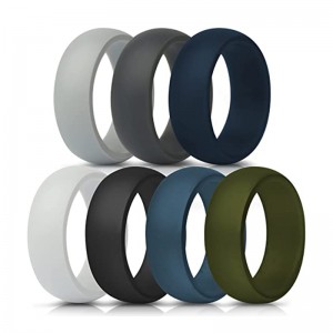 Outlet factory,niestandardowe pierścienie silikonowe dla mężczyzn, ślub bnad