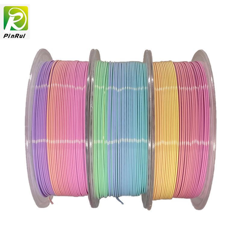Pinrui Drukarka 3D 1.75mm Pla Tęczowe włókno do drukarki 3D