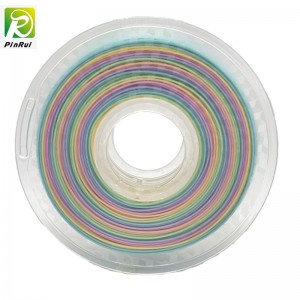 Pinrui Drukarka 3D 1.75mm Pla Tęczowe włókno do drukarki 3D