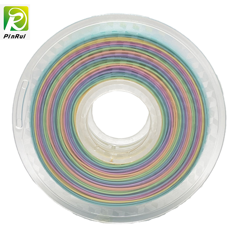 Pinrui Drukarka 3D 1.75mm Pla Tęczowe włókno do drukarki 3D