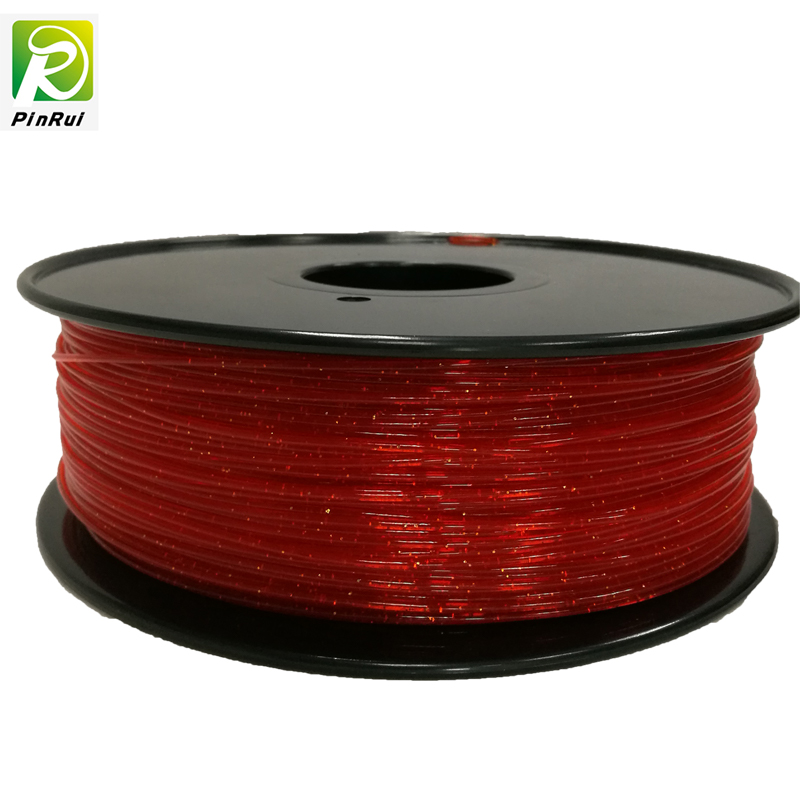 Pinrui Drukarka 3D 1.75mm Pla Shining Nicling Glitter Filkament do drukarki 3D