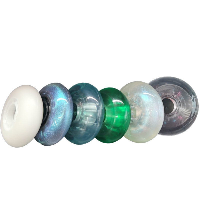Cena fabryczna Najlepsza jakość Super Trwałe PU Inline Roller Skate Koła 64mm 68mm 70mm 72mm 76mm 80mm 84mm 90mm 100 mm