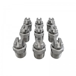 Płaska dysza ze stalinierdzewnej