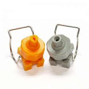 Plastikowa regulowana dysza klipsowa