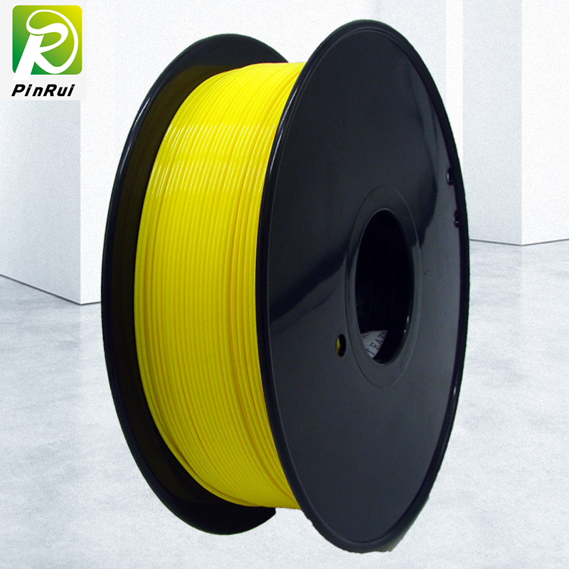 Pinrui Wysokiej jakości 1 kg 3D PLA drukarki włókno żółty kolor