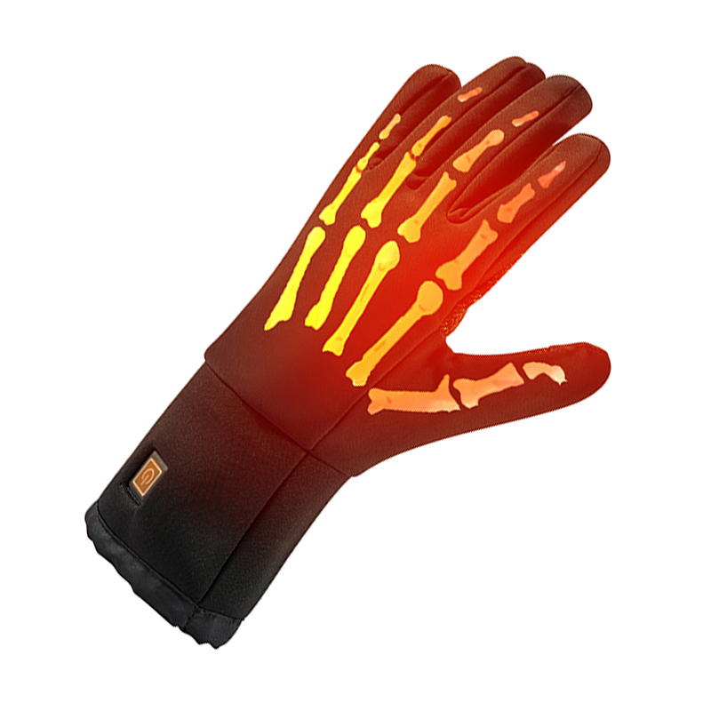 Elektryczne wodoodporne ciepłe rękawice do jazdynanartach, regulowane rękawice grzewcze temperatury dla mężczyzn/WOMEN