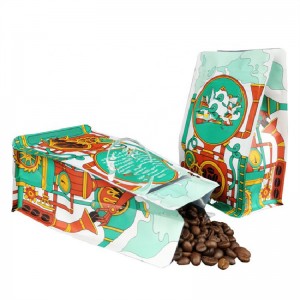 Osiem bocznych uszczelnienia samodzielnej torby