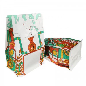 Osiem bocznych uszczelnienia samodzielnej torby