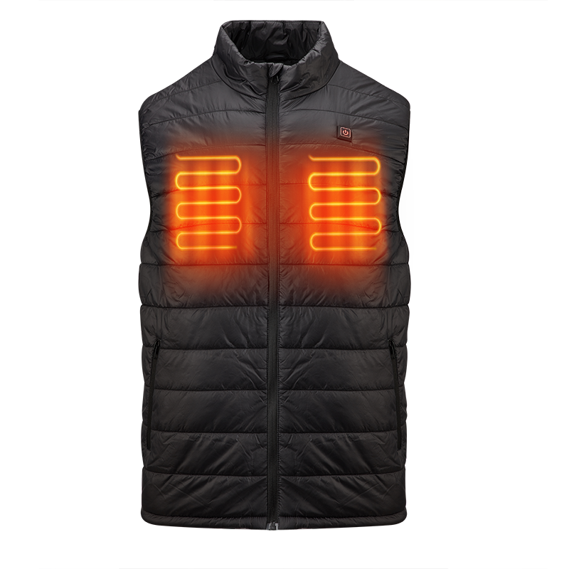 Niestandardowy wodoodporny płaszcz podgrzewany elektryczny, zima waistcost dla mężczyzn