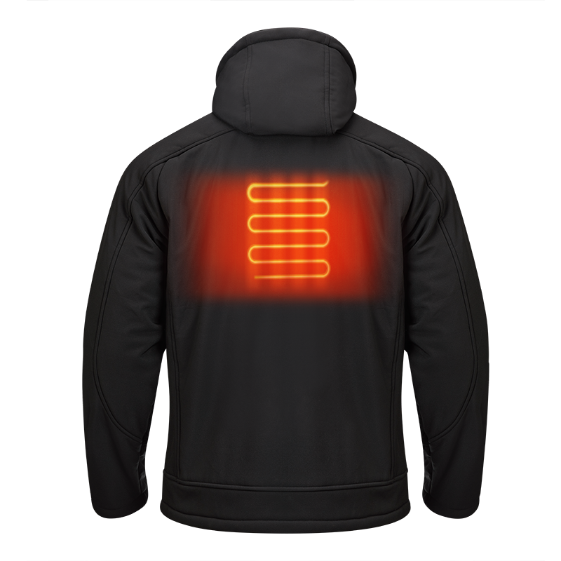 Custom Battery Heated Ciepła kurtka, izolowane ogrzewane ubrania do sezonu zimowego