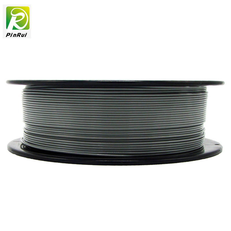 Pinrui Wysokiej jakości 1kg 3D PLA drukarki włókno szary kolor