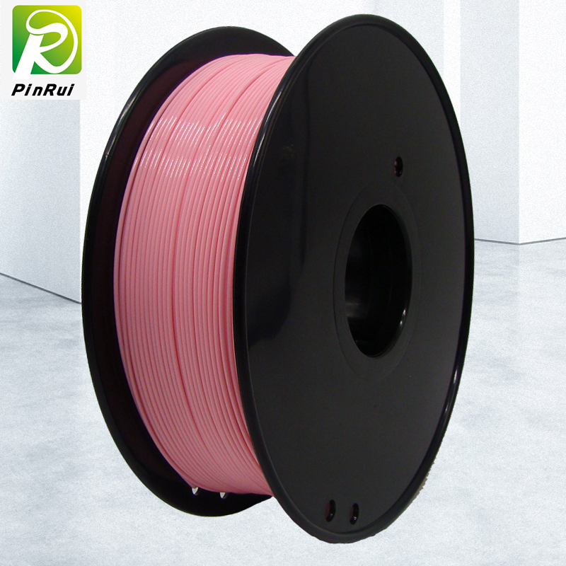 Pinrui Wysokiej jakości 1 kg 3D PLA drukarki włókno światło różowy kolor