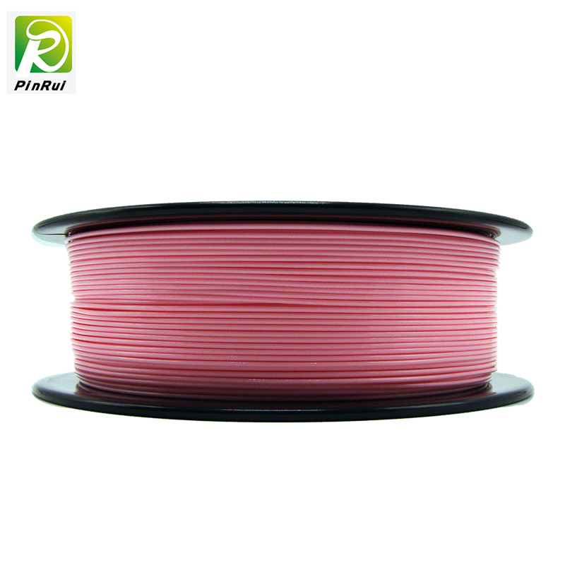 Pinrui Wysokiej jakości 1 kg 3D PLA drukarki włókno światło różowy kolor