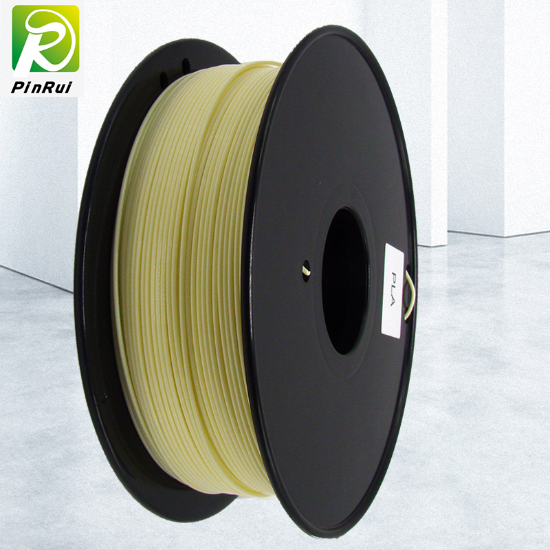 Pinrui Wysokiej jakości 1 kg 3D PLA drukarki drukarki żółty kolor 9140C