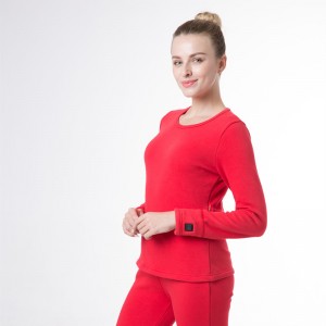 Pełna bielizna grzewcza,noszona bateria podgrzana długa bielizna do ocieplenia ciała