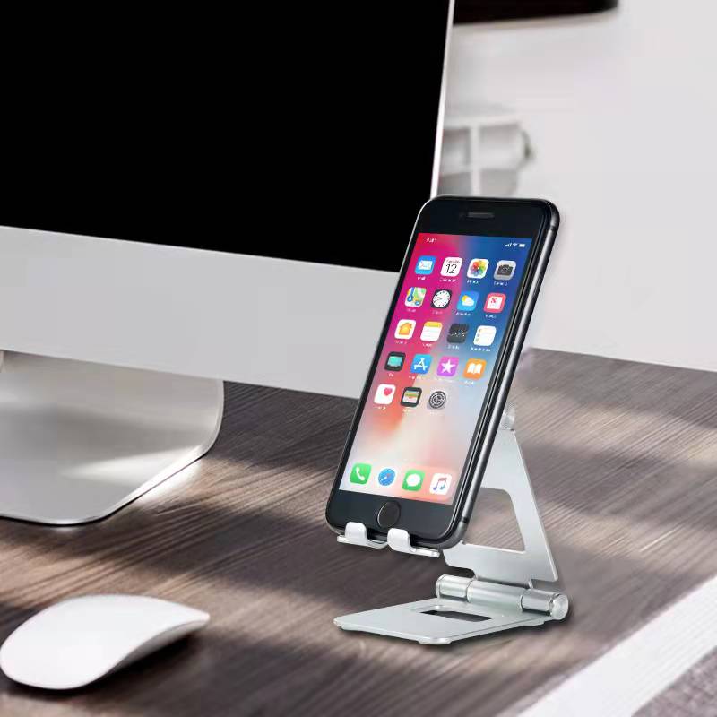 Nowy Tablet Telefon Uniwersalny Wspornik Desktopowy Wygodny uchwyt telewizyjny ze stopu aluminium