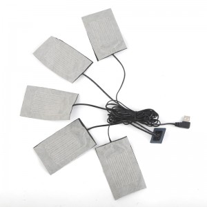 Producent Wysokiej jakości 5 V 7.4V Włókno węgla elektrycznego do kurtki odzieżowej