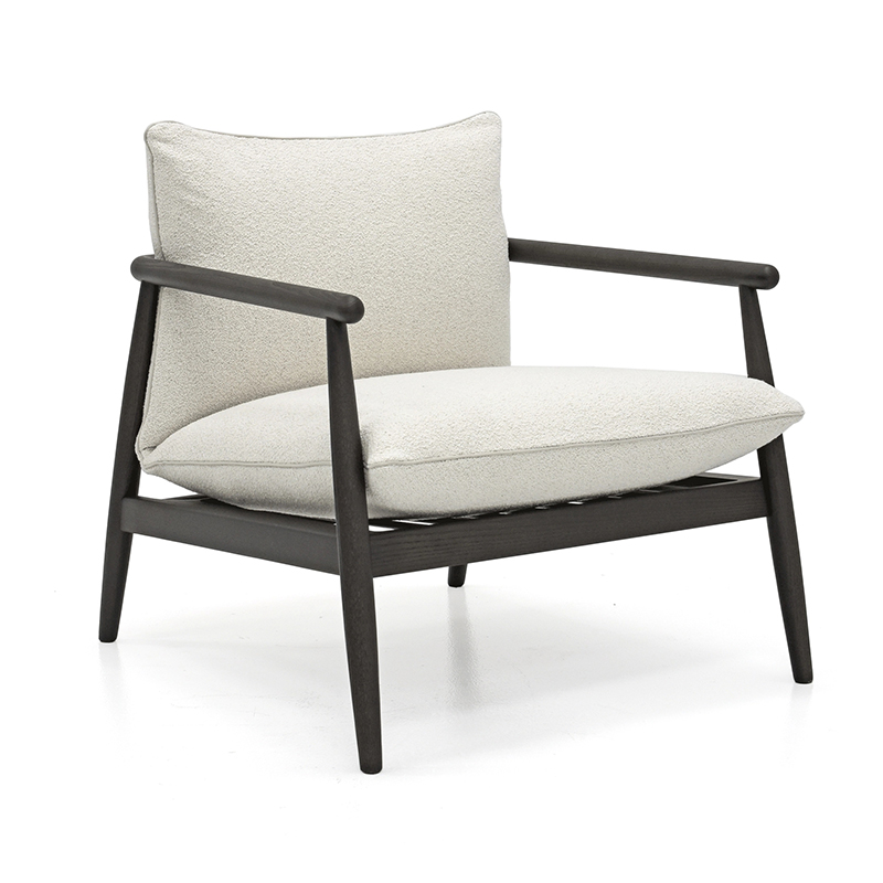 Nordic Nowoczesny Koszulka Minimalistyczna Minimalist Fabric Sofa Krzesło do salonu