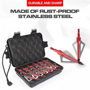 ELONLARROW 15B005 100GRAIN Broadhead strzałki Porady myśliwskie Śruba Arrow Broadheads