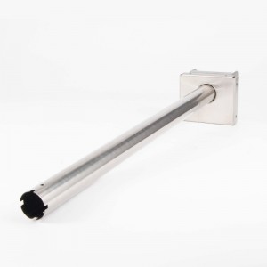 Część rurki ze stalinierdzewnej