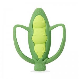 Silikonowy sensoryczne zabawki z ząbkowaniem miękkiego grochu