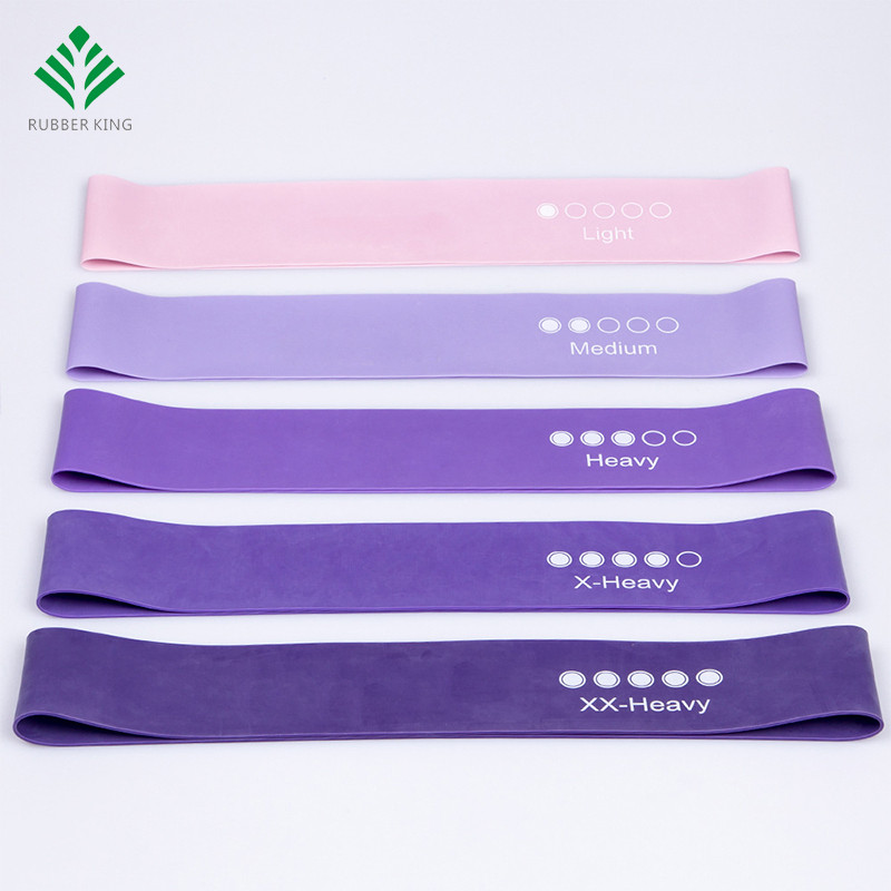 Joga opornośćna gumki wewnętrzne sprzęt do fitnessuna zewnątrz 0,35 mm-1,1 mm Pilates Sport trening treningowy