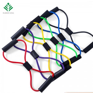 Joga odpornośćna rurkę rurki rozciąganie ciała kondycyjna ćwiczenie mięśni Ćwiczenie 8 Typ