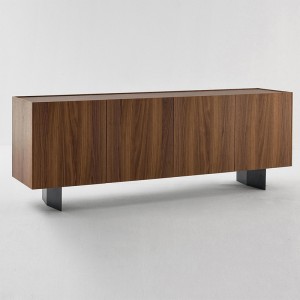 Nordic Modern Walnut Wood Cudowna drewniana szafka telewizyjna szafka