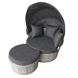 Alum&wiklinowy zestaw leżakowy 83288c