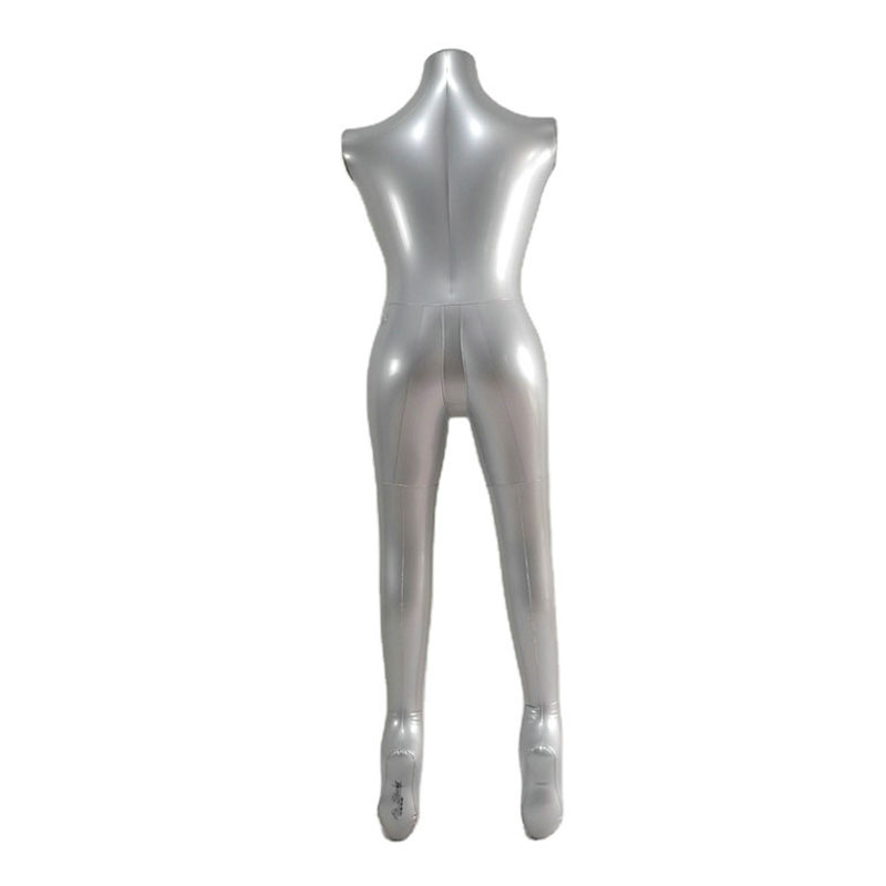 PVCnadmuchiwane ciało manekinowe wyświetlacz odzieży okiennej dla modeli żeńskich