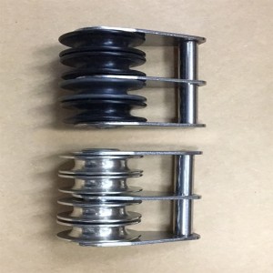 Kulspidy morskie ze stalinierdzewnejna płytę żaglową